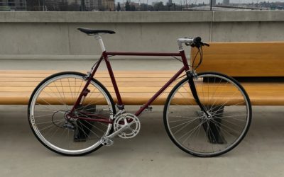 Vélo urbain MBK rénové